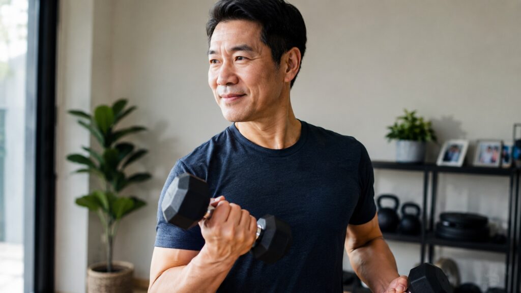 You don't have to exhaust yourself with long workouts to live a long life. Photo.