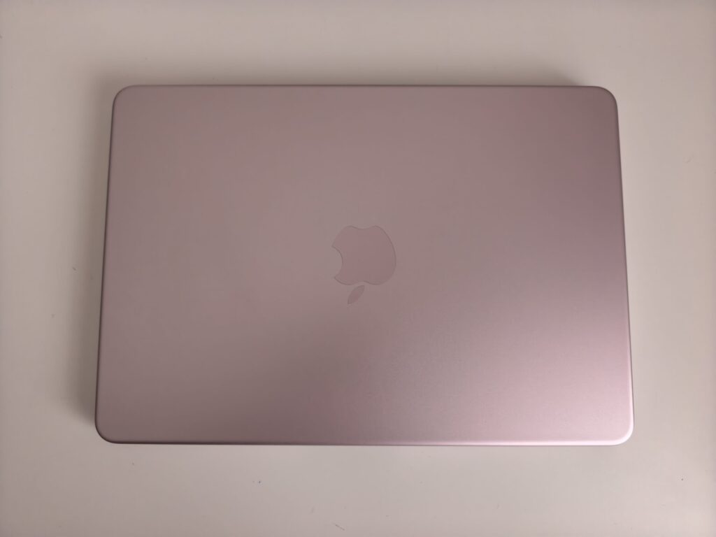 A cute pink computer — no wonder my daughter liked it
