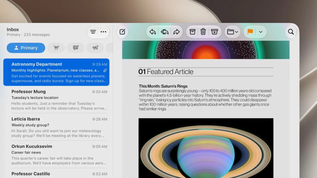 What design changes appeared in macOS Golden Gate. First of all, Apple polished the OS design. Now it has proper Liquid Glass, not like in Tahoe. Photo.