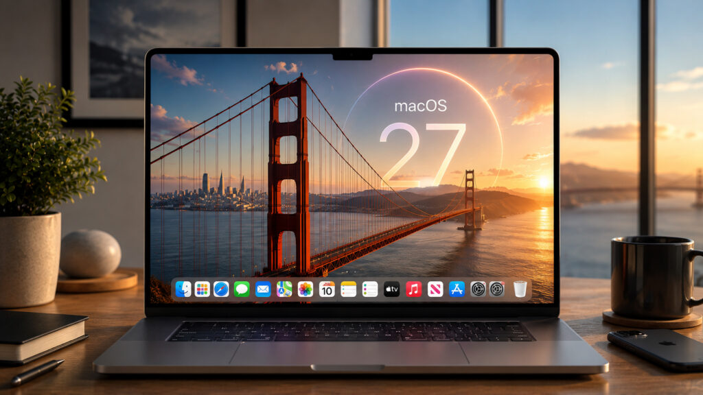 macOS 27 also has many interesting features to discover. Photo.