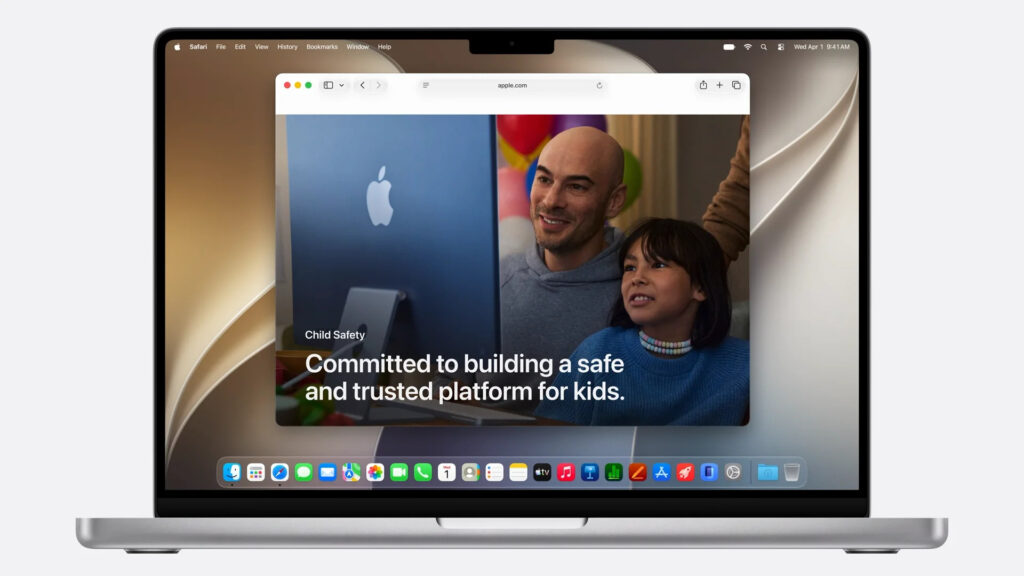 How parental controls work in macOS Golden Gate. Advanced parental controls will reach Apple computers too. Photo.