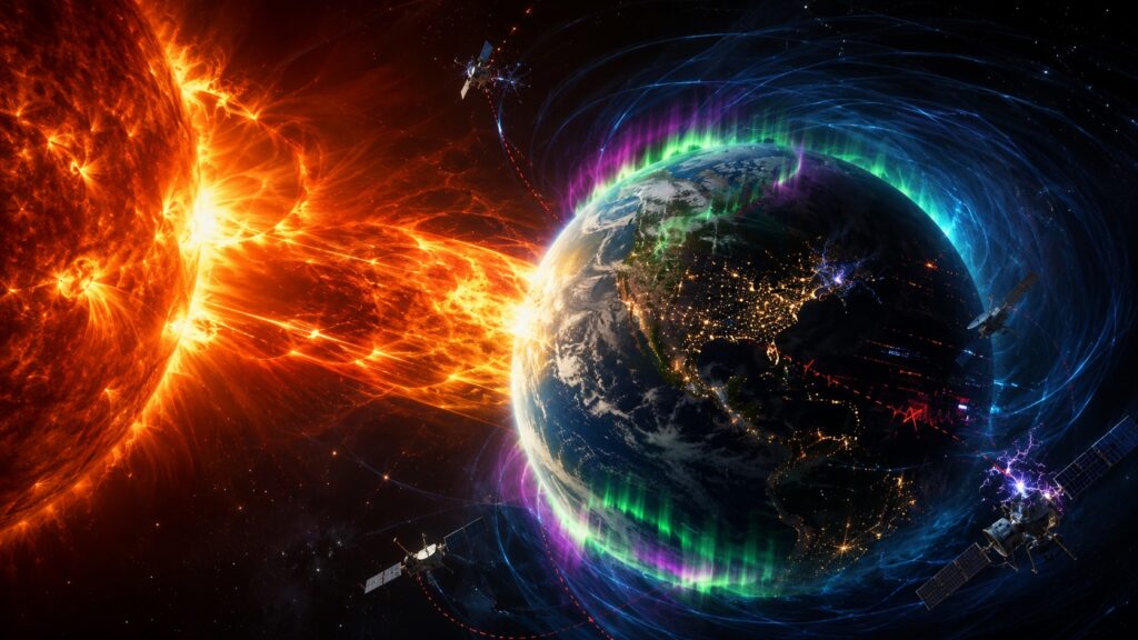 A powerful geomagnetic storm will definitely happen, but we don't know exactly when. Photo.