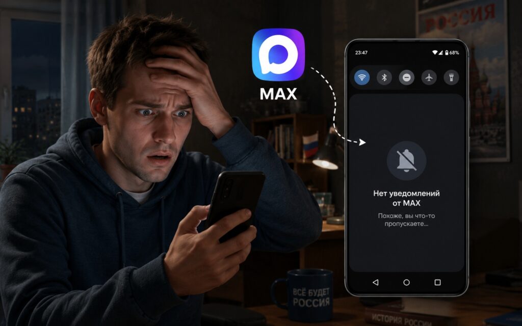 MAX notifications could be cut off at any moment