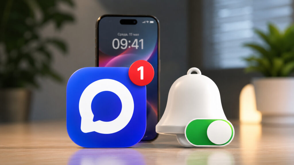 Push notifications in MAX can be restored. Photo.