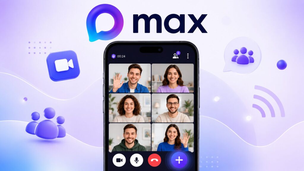 Video calls — one of the best features of MAX
