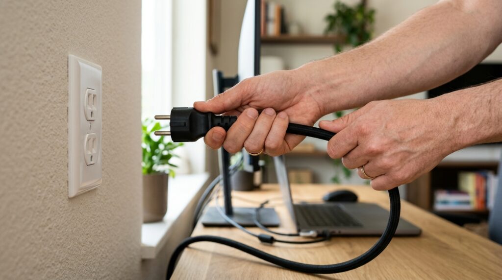 Physically unplugging is the most reliable way to protect your electronics