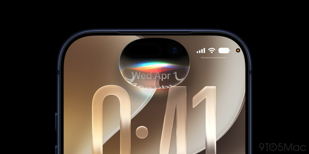 This is what Siri looks like on current iPhones