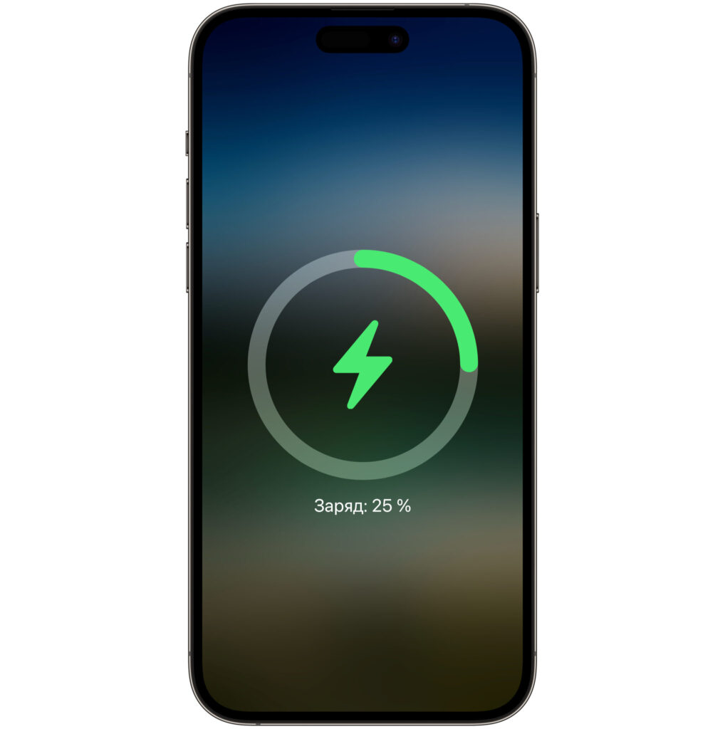 How many times can you charge an iPhone from a 10,000 mAh battery. The signature MagSafe animation is present. Photo.