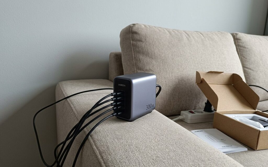 You can charge everything at once