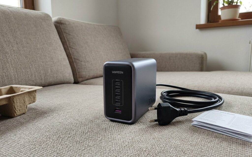 The charger doesn't overheat during use
