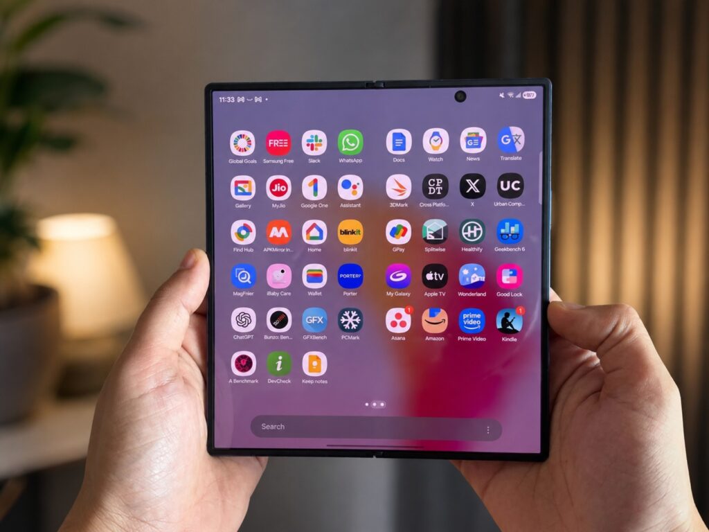 Samsung's built-in apps are very convenient