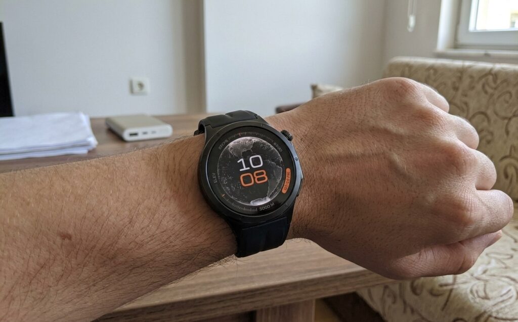 The watch is not only technologically advanced but also looks stylish
