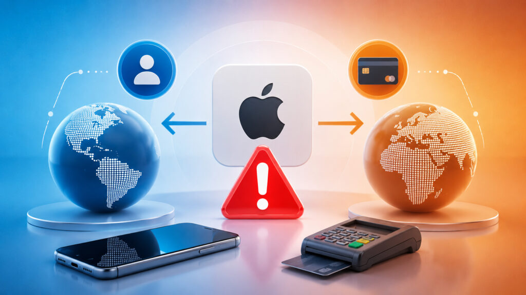Apple ID region and payment method mismatch. Your Apple ID region might be one country, but you're trying to add a payment method from another. Photo.