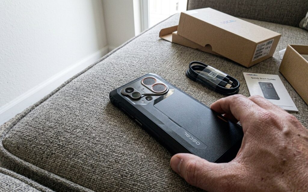 An excellent choice, as it has everything on board — from a thermal imager to a powerful battery