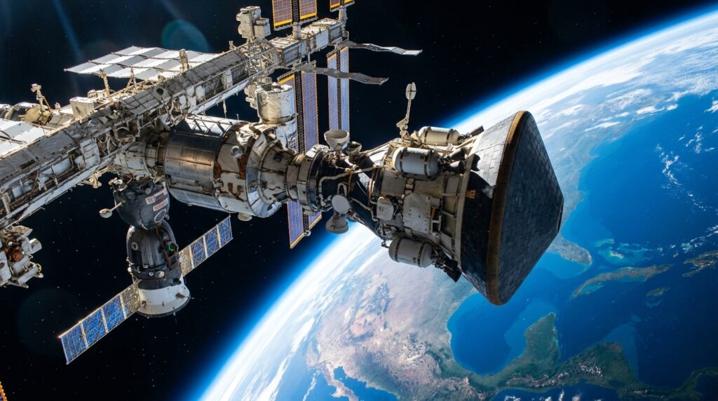 The SpaceX tug spacecraft will deorbit the station in a controlled manner and direct it to a remote area of the ocean