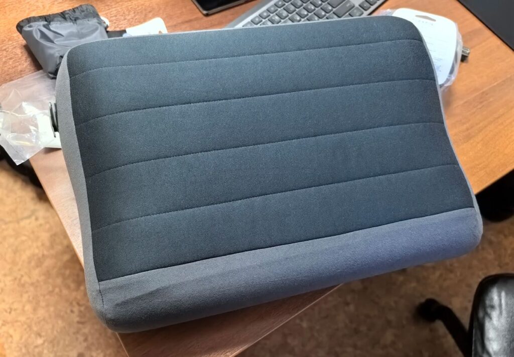 A cool pillow, just what you need for a daytime nap