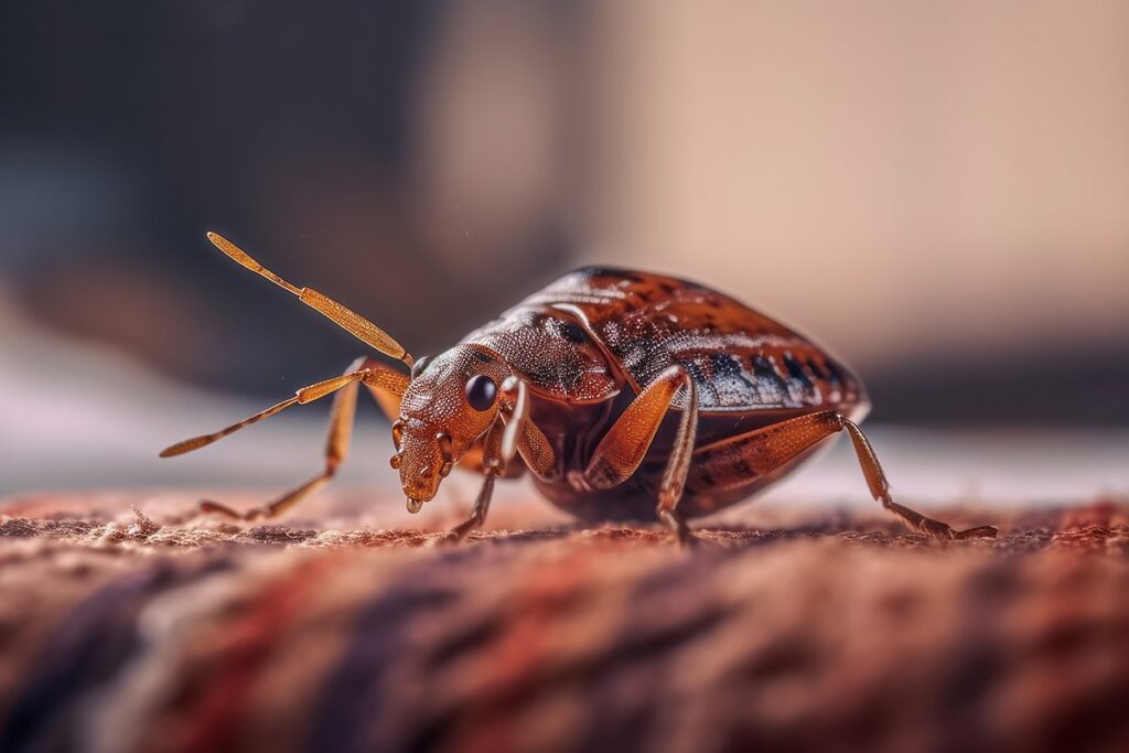 Bed bugs can appear even in a clean apartment, and you need to be prepared for this. Photo.