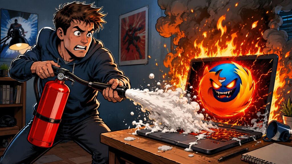 How a browser was killing my laptop and I didn't even know