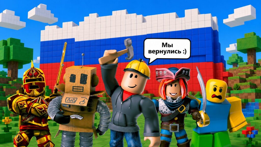 Roblox is working in Russia again. What we know. Photo.