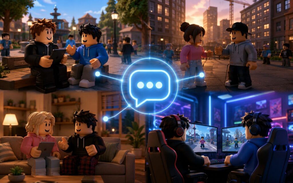Roblox chats are available to residents of other countries