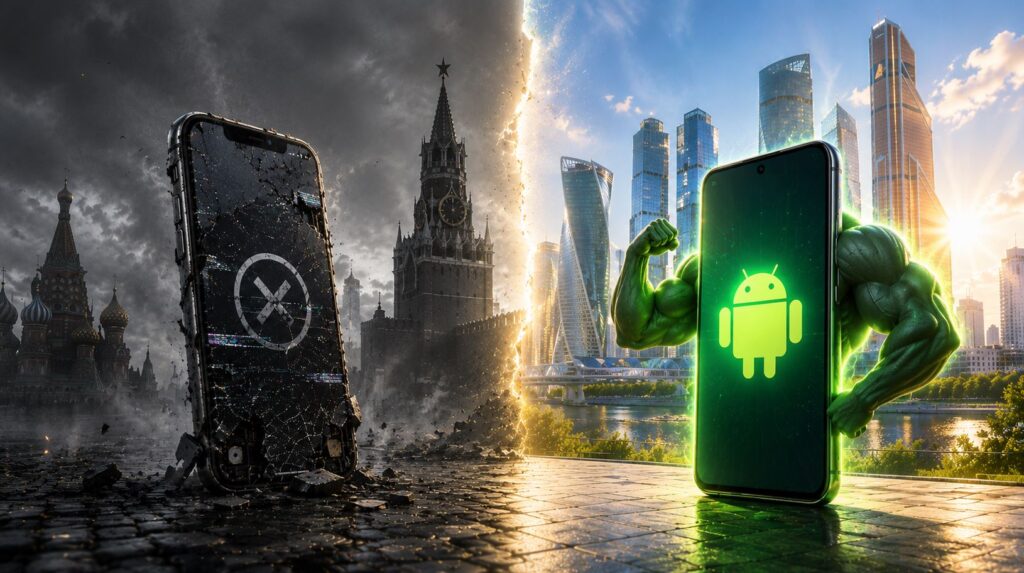 Russians are being urged to switch to Android at the highest level