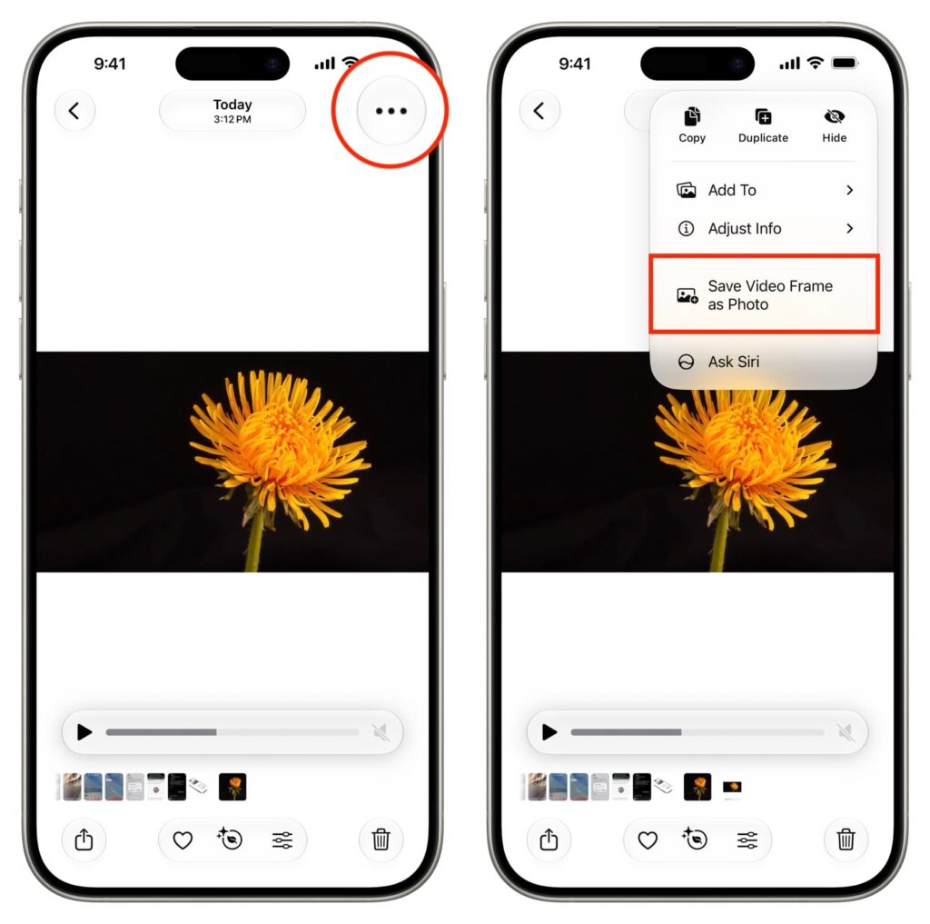 On iPhone, everything works as simply as possible