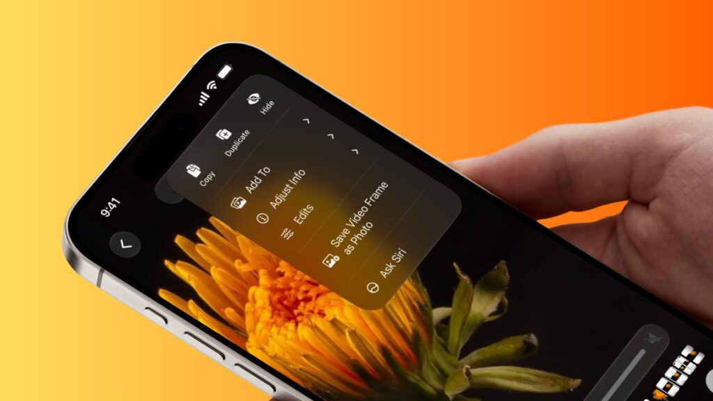 A new toggle has appeared in the Photos app