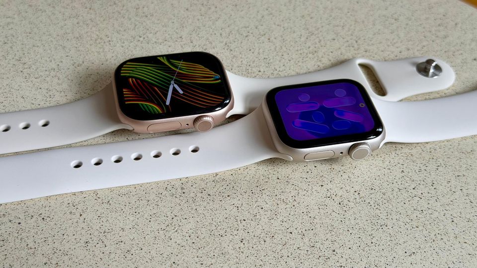 Differences between Apple Watch SE 3 and Apple Watch Series 11. It will be harder to tell the watches apart visually. Photo.