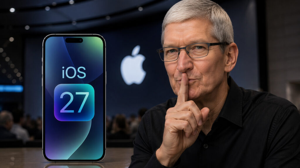 Tim Cook kept silent about three features. Photo.