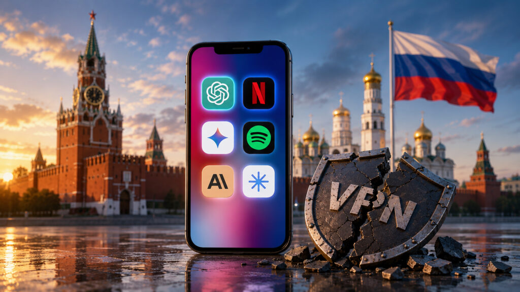 Could services that left Russia soon work without VPN?. Photo.