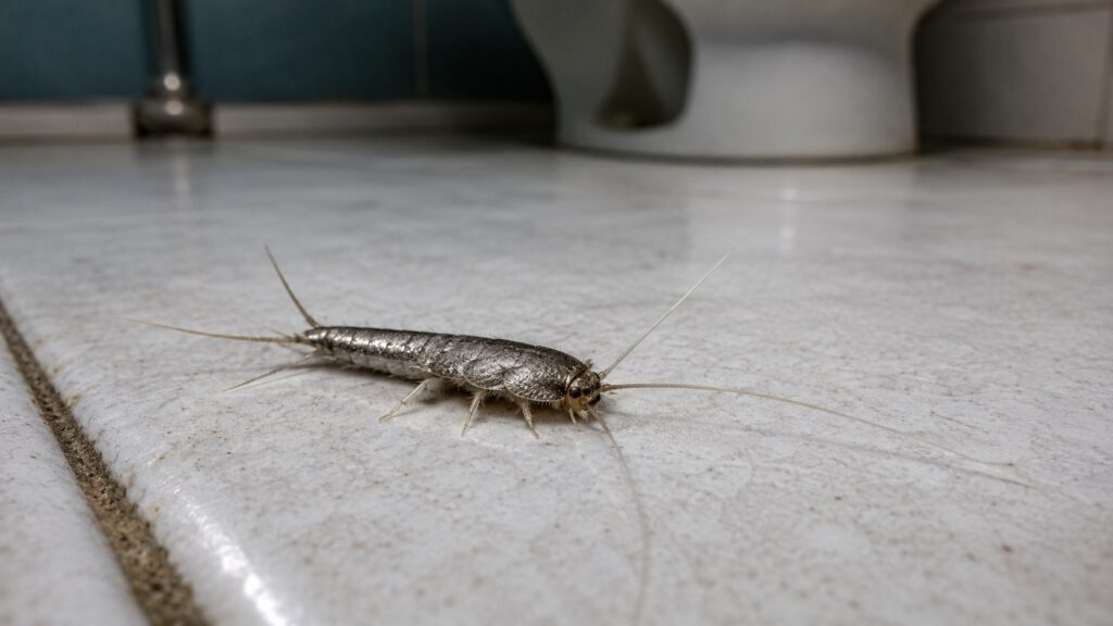 Silverfish in the apartment don't indicate dirt, the reason for their appearance is something else entirely. Photo.