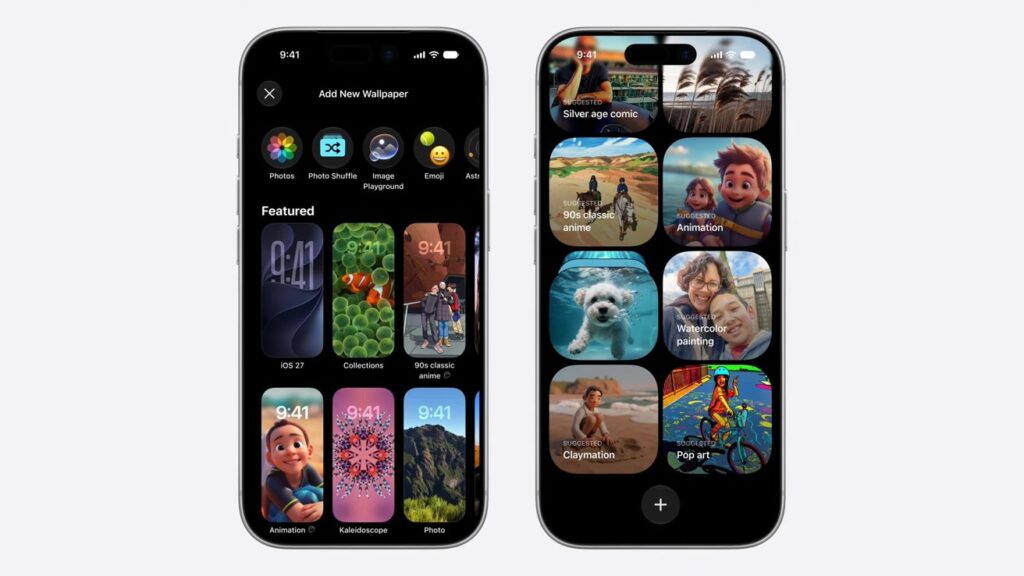 Naturally, creating wallpapers via AI will also be limited. Photo.