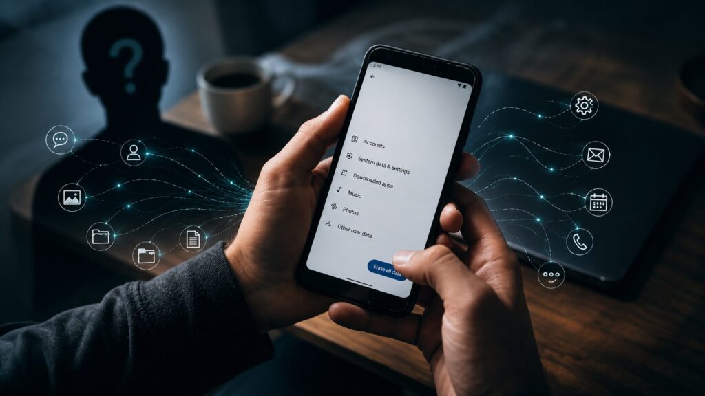 If you don't properly delete data from your smartphone, it will end up in the hands of the new owner