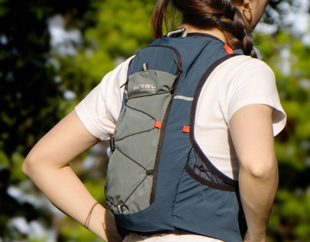 Running with this backpack is pure pleasure