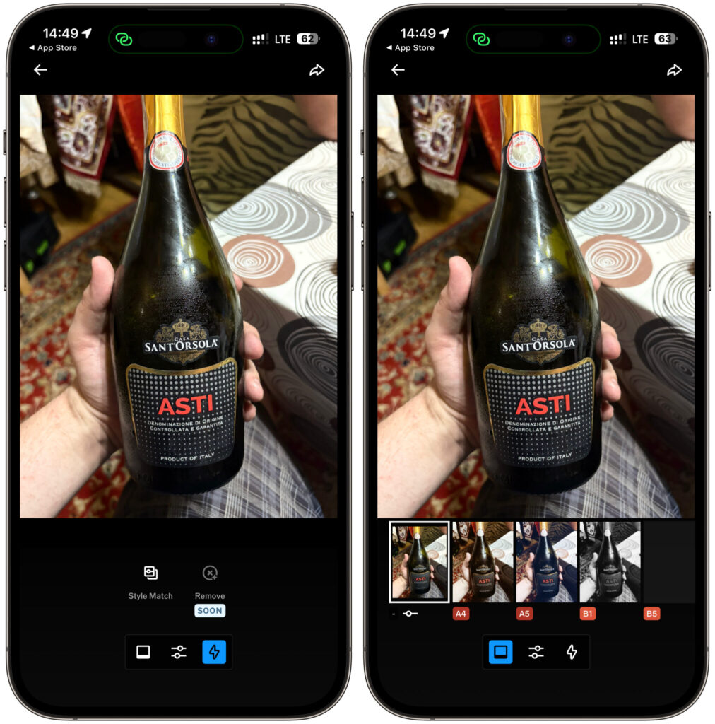 What features are already available in VSCO Studio Pro. Additionally there are filters and soon object removal from photos will be available. Photo.