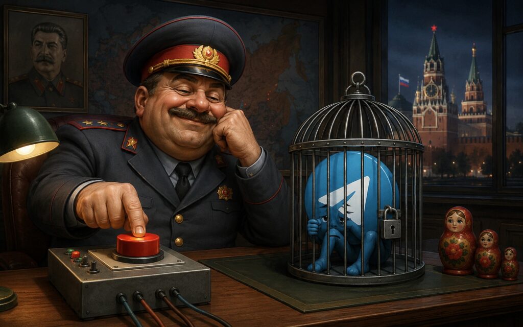 Telegram was blocked because it refused to cooperate with Russian authorities