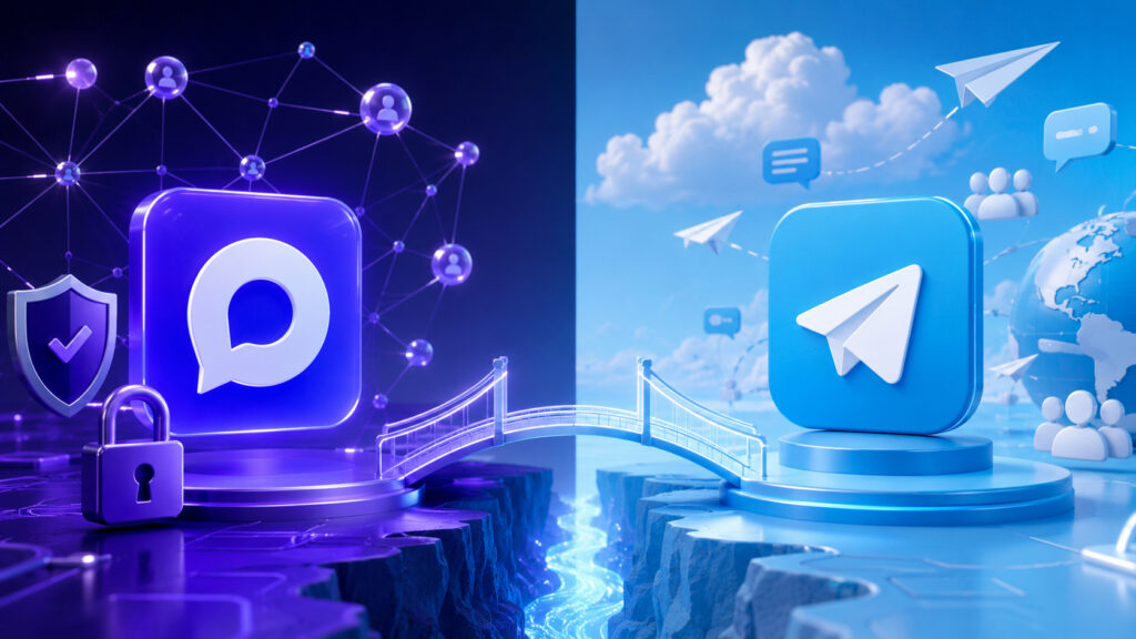 How MAX differs from Telegram. There are really many differences between the messengers. Photo.