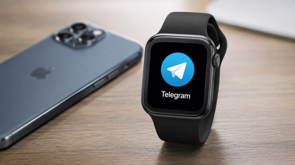 Full-featured Telegram now on Apple Watch. Photo.