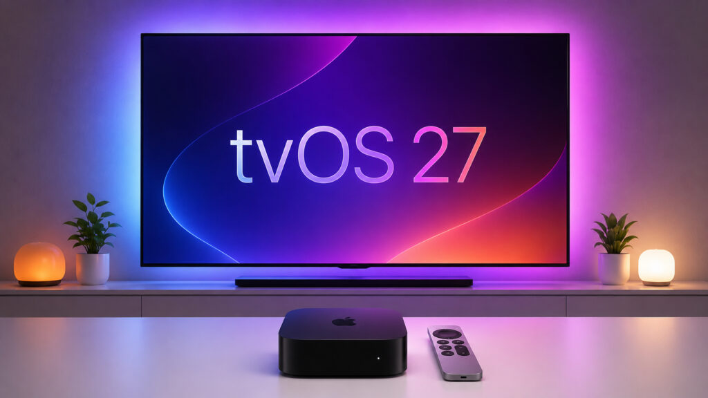 You can install beta versions on Apple TV too. Photo.