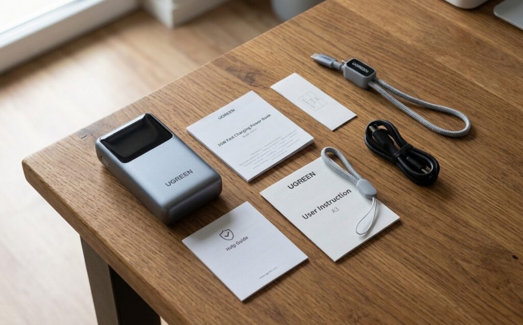 Power bank package contents