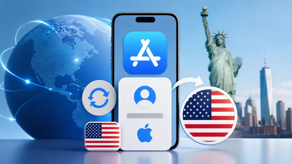 Possible errors when changing region to the USA. Photo.