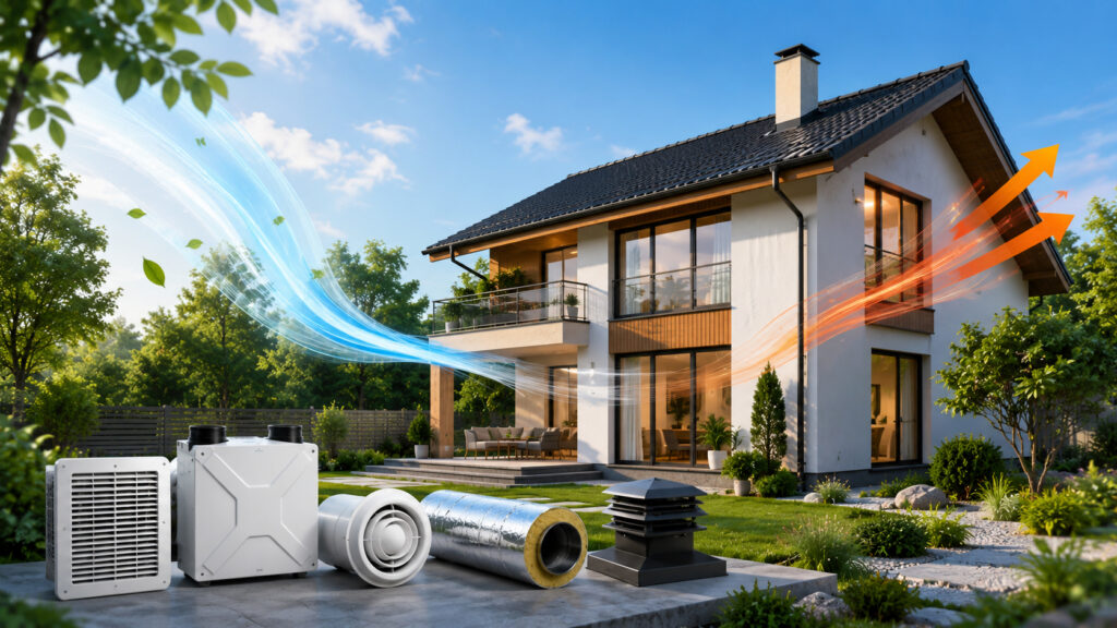 Understanding how to properly organize ventilation in a home. Photo.