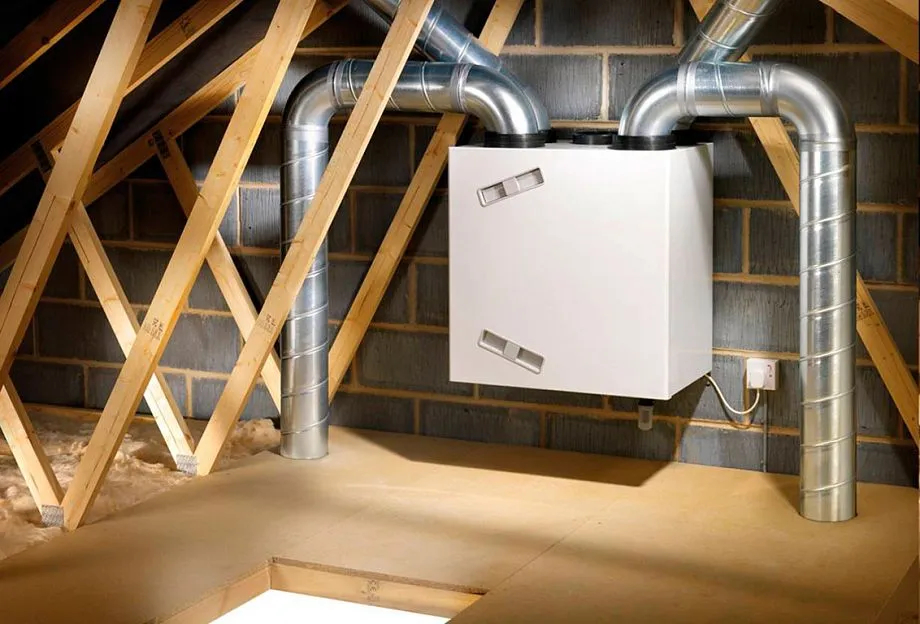 Recuperators and ventilation systems for large homes and offices. A recuperator is essential in a private home. Image: m-strana.ru. Photo.