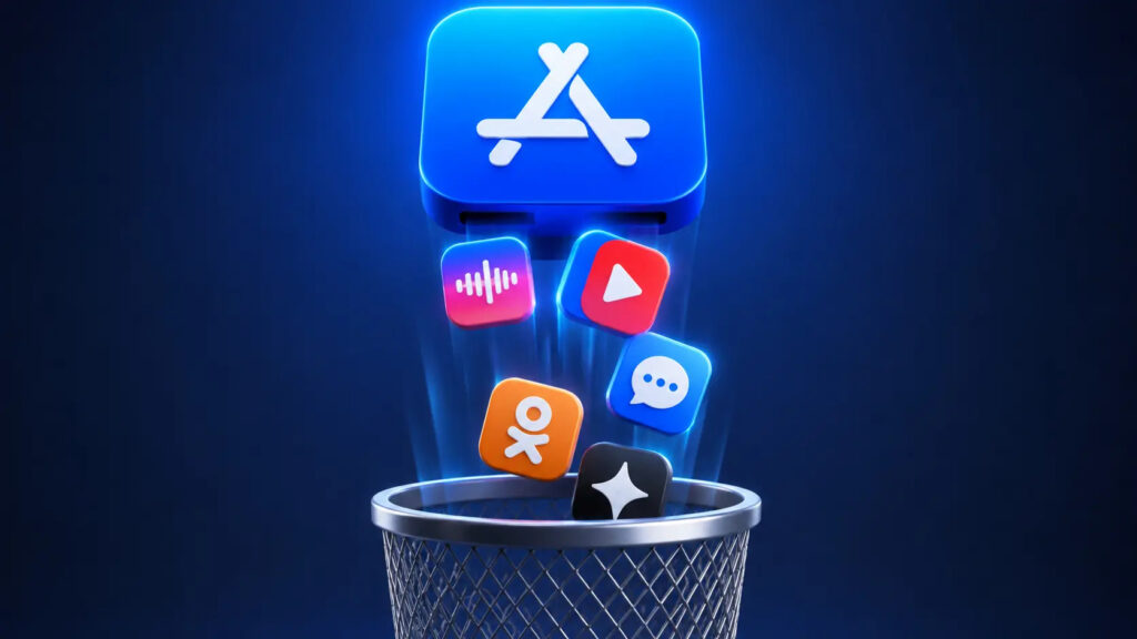 All VK apps were removed from the store at once