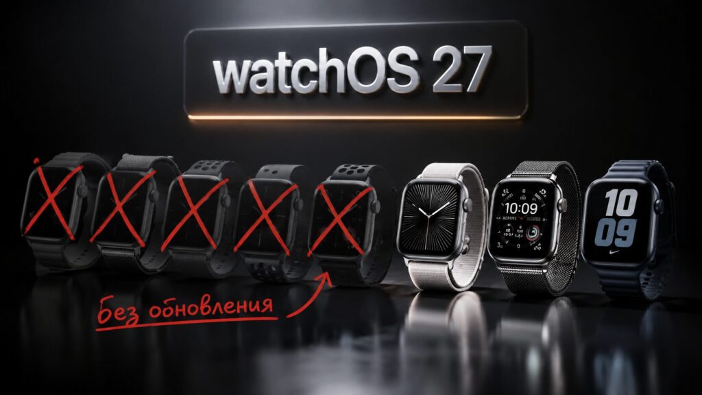 Now it's clear why so many Apple Watch models won't get the update. Photo.