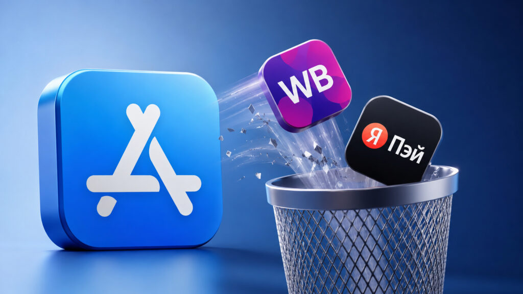 The apps could very well leave the App Store in the near future. Photo.