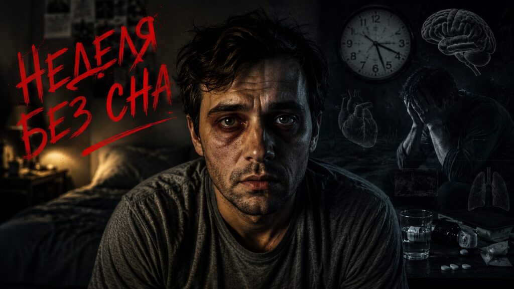 Just three days without sleep can cause irreparable harm to the body. Photo.