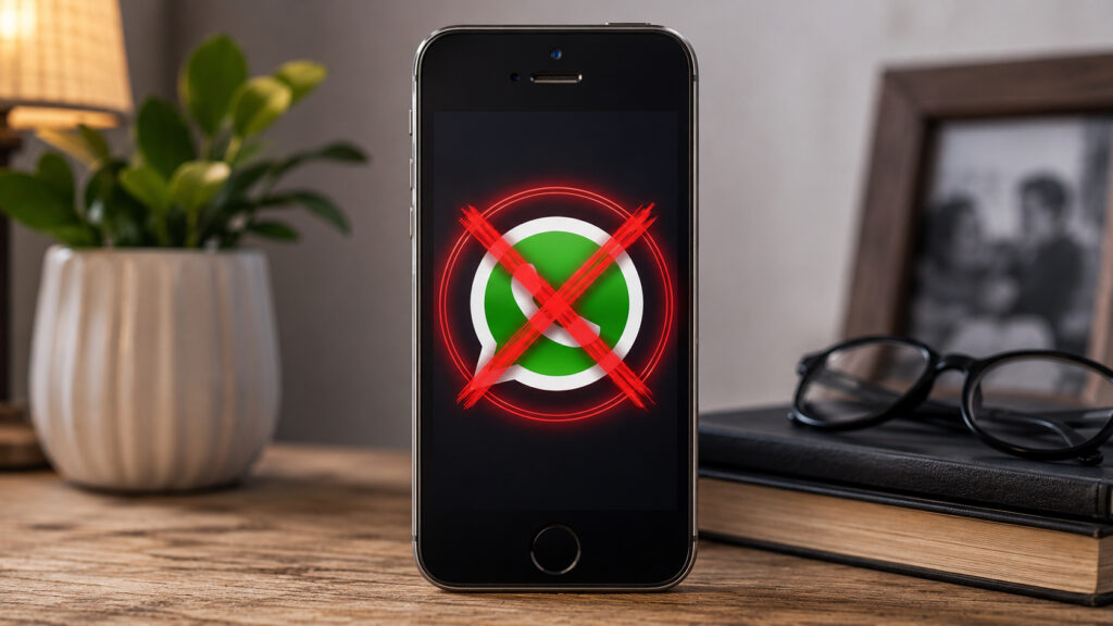 WhatsApp will soon stop working on some older iPhones. Photo.