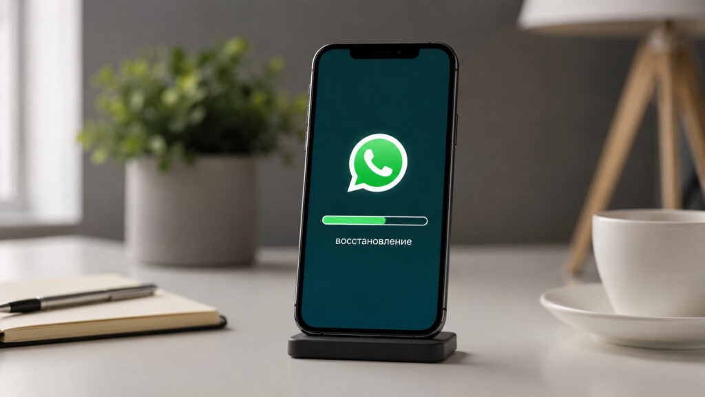 In most cases, WhatsApp* can be restored. Photo.