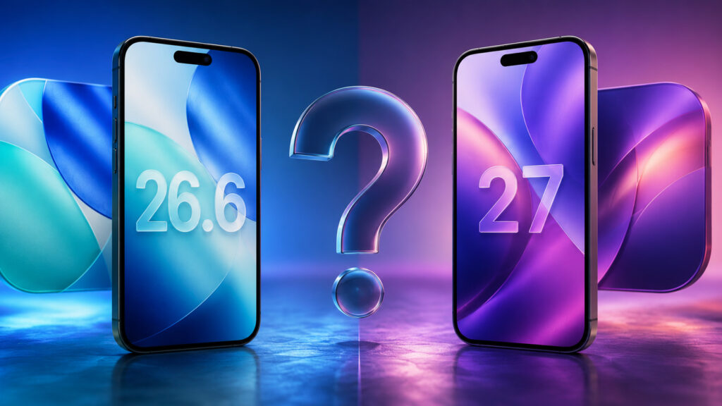 Choosing the best firmware for your iPhone. Photo.